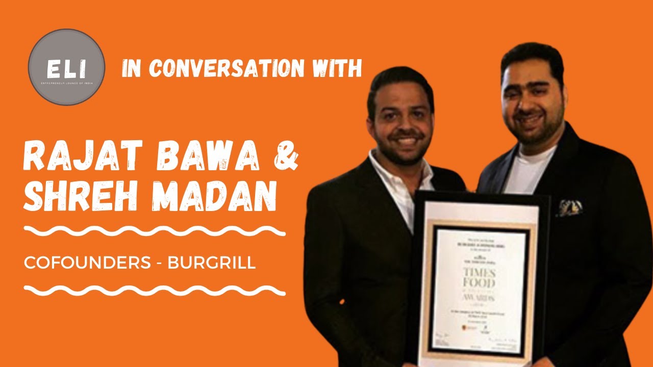 Rajat Bawa and Shreh Madan - Co-founders of Burgrill
