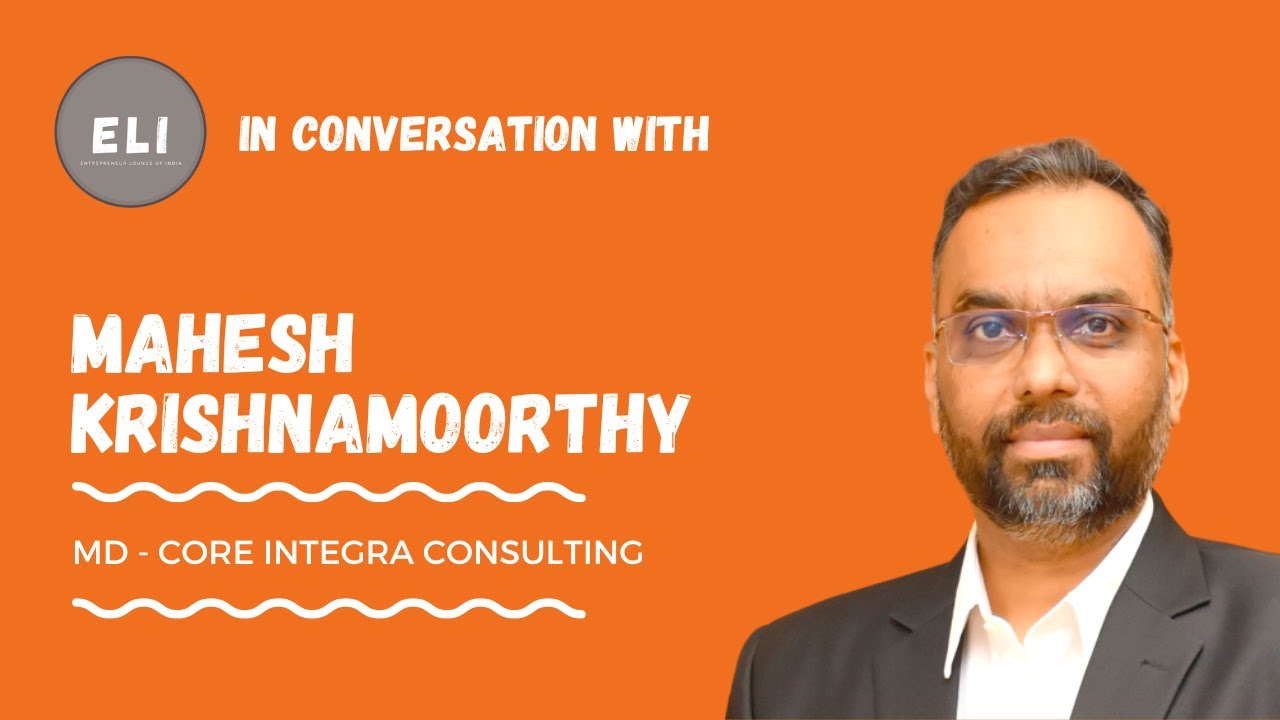 Mahesh Krishnamoorthy - Core Integra Managing Director
