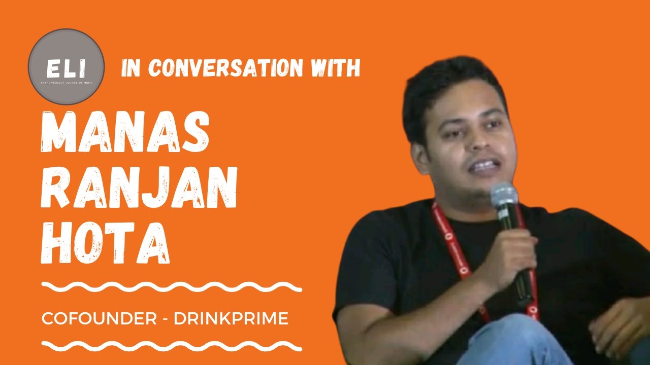 Manas Ranjan Hota - DrinkPrime Co-founder