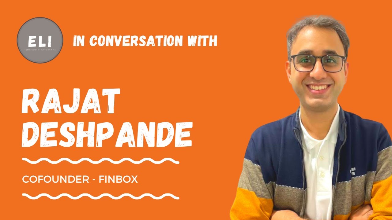 Rajat Deshpande - Co-founder of FinBox