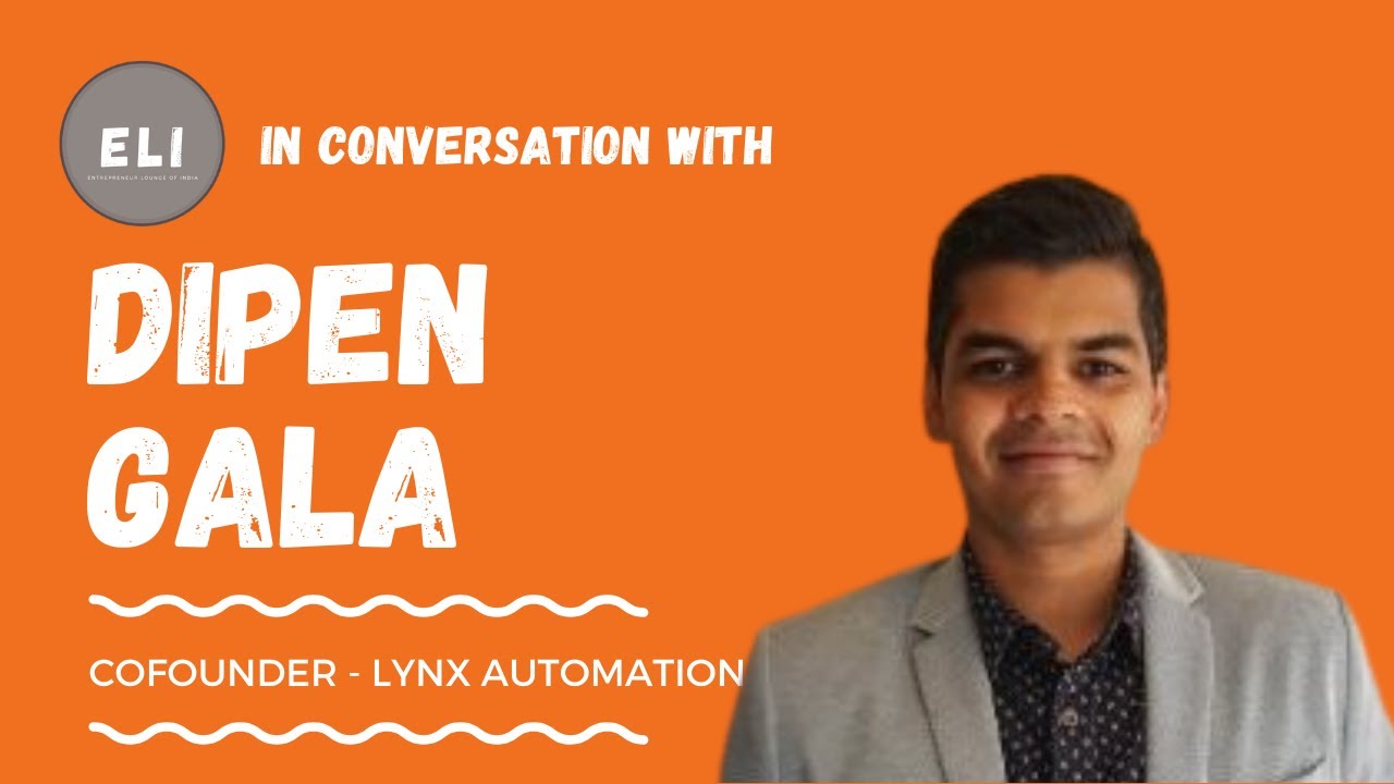 Dipen Gala - Co-founder of Lynx Automation