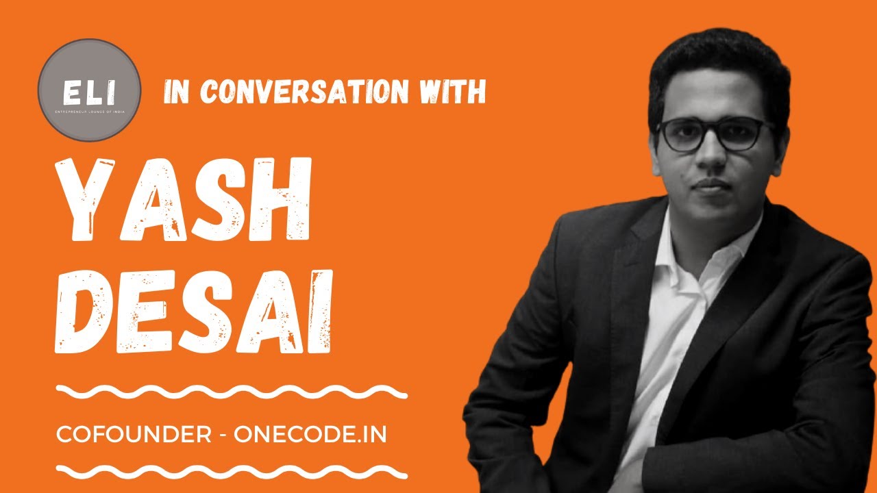Yash Desai - Co-founder of OneCode (ZET)