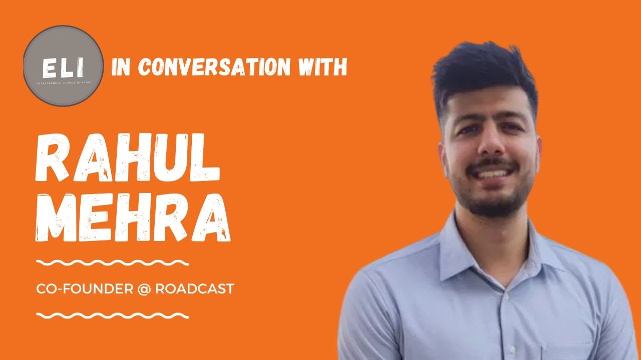 Rahul Mehra - RoadCast Co-founder