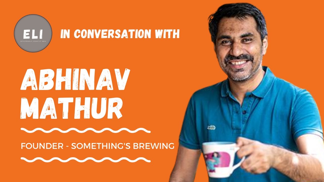 Abhinav Mathur - Something's Brewing Founder